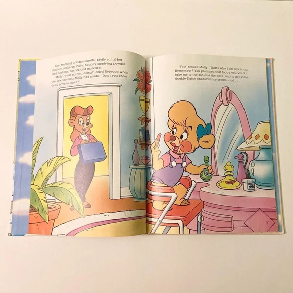 Vtg 1991 Disneys Talespin Mommy For A Day by Ann Braybrooks Mallard Press Book - Picture 10 of 16
